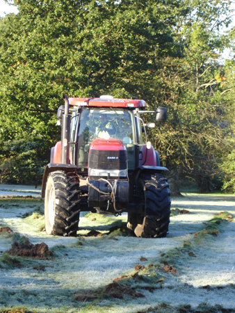 We have the appropriate equipment to work effectively in an agricultural environment.