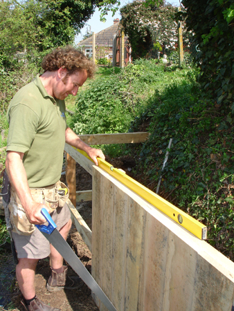 We create bespoke revetments from high-quality, durable timber.