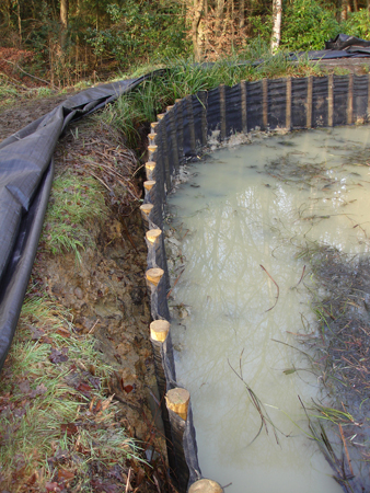 Membrane walls present a highly cost-effective method of erosion defence.
